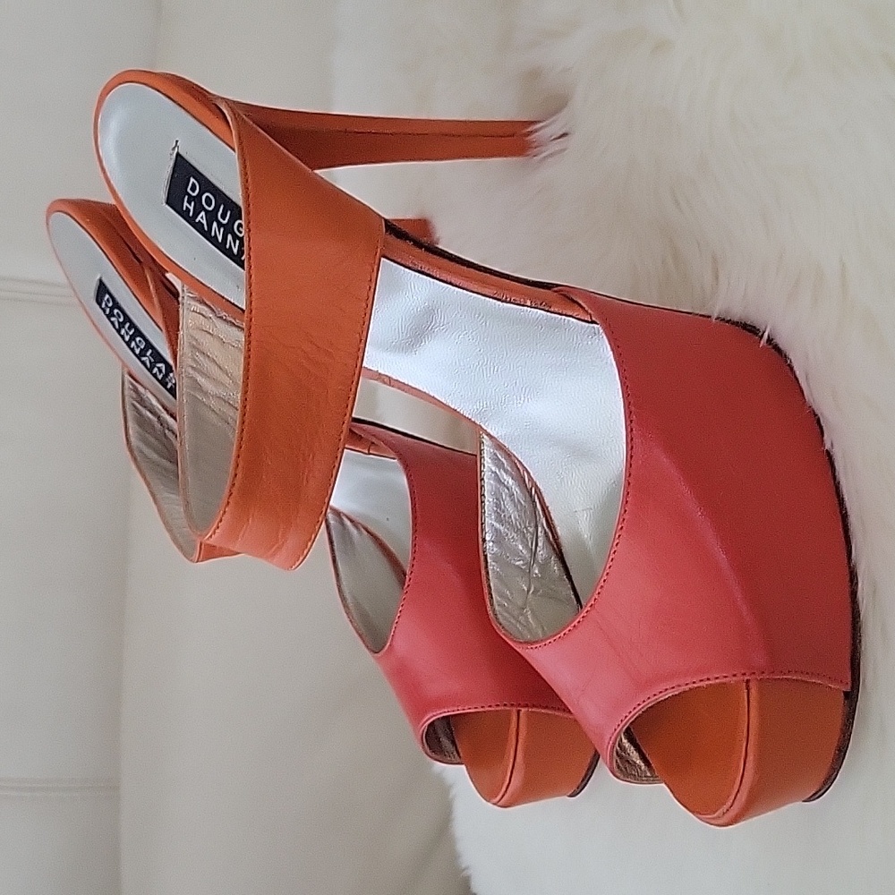 Douglas Hannant Leather Stilettos